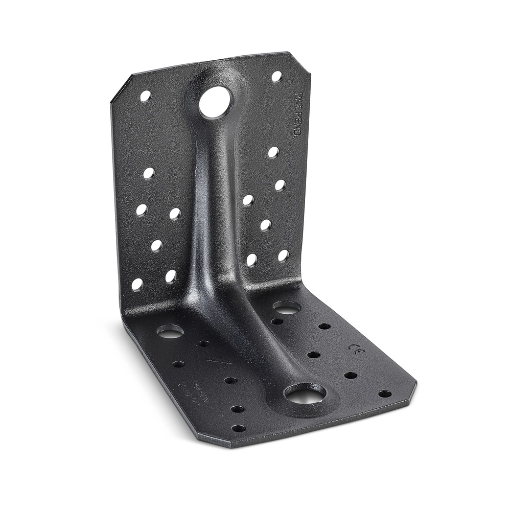 BMF Vinkill 105x105x2,5mm með styrk Svartur