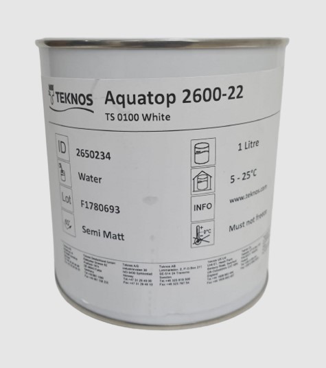 Teknos Aquatop 2600-22 stofn 1 0,9L