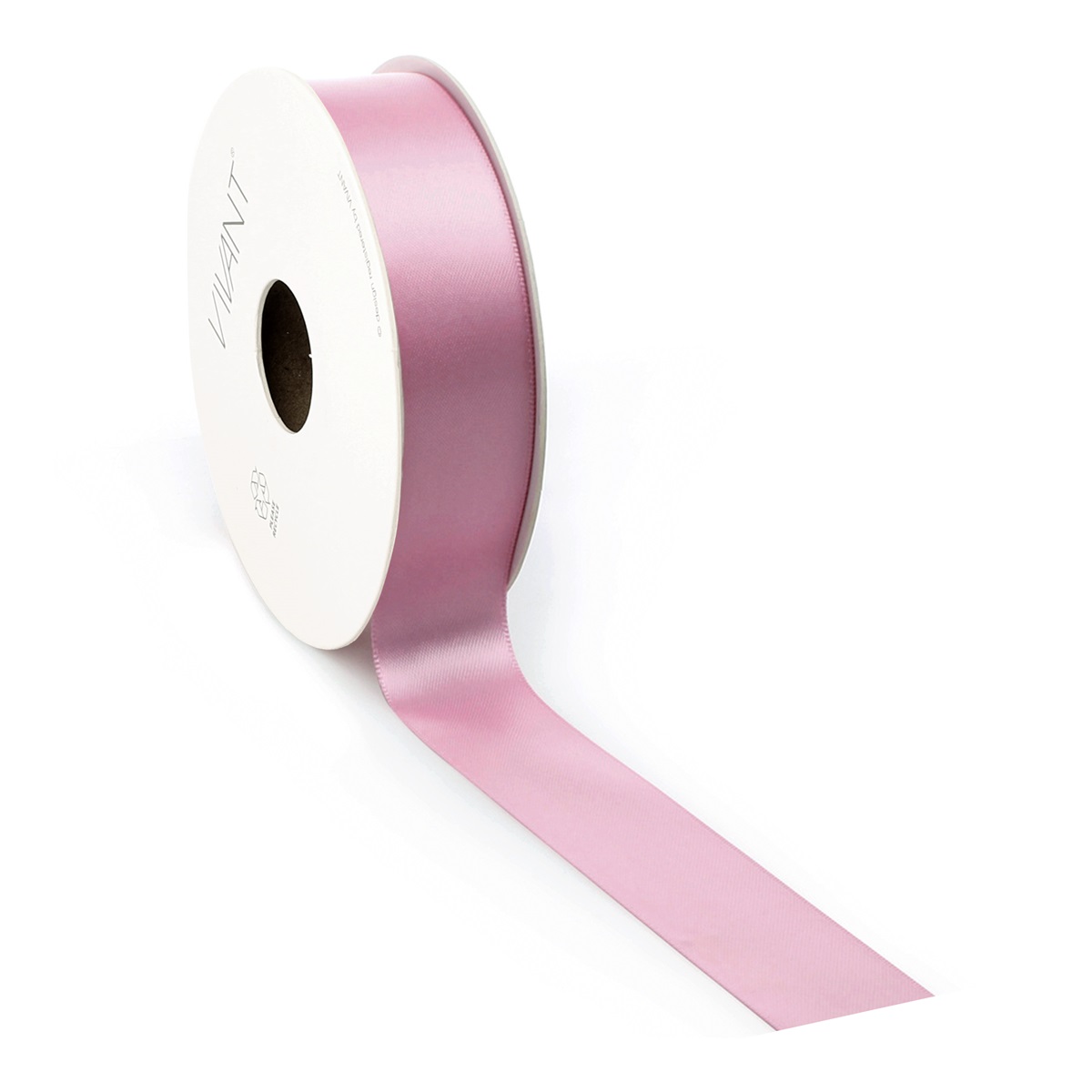 Borði satin 25mm*25m old rose