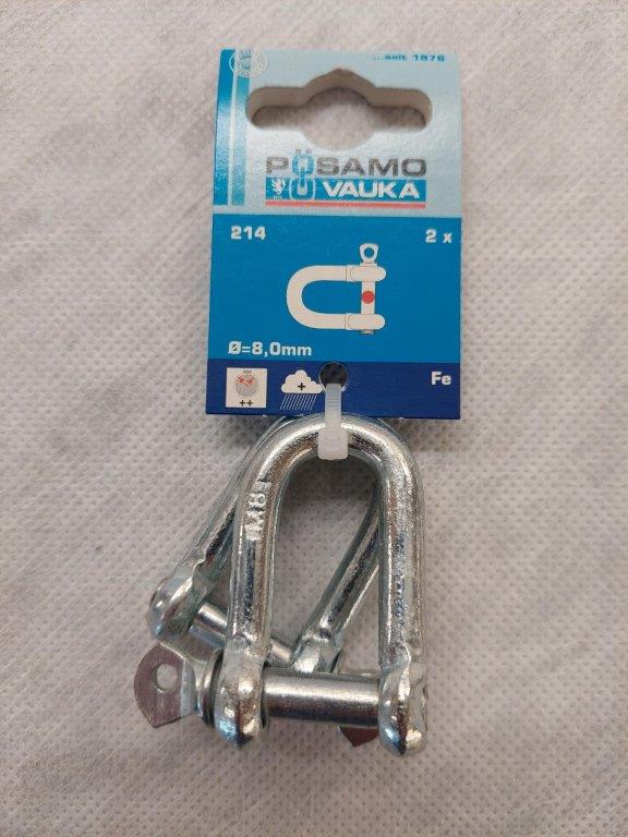 KEÐJULÁS D-LAGA 8MM PÖSAMO (2)