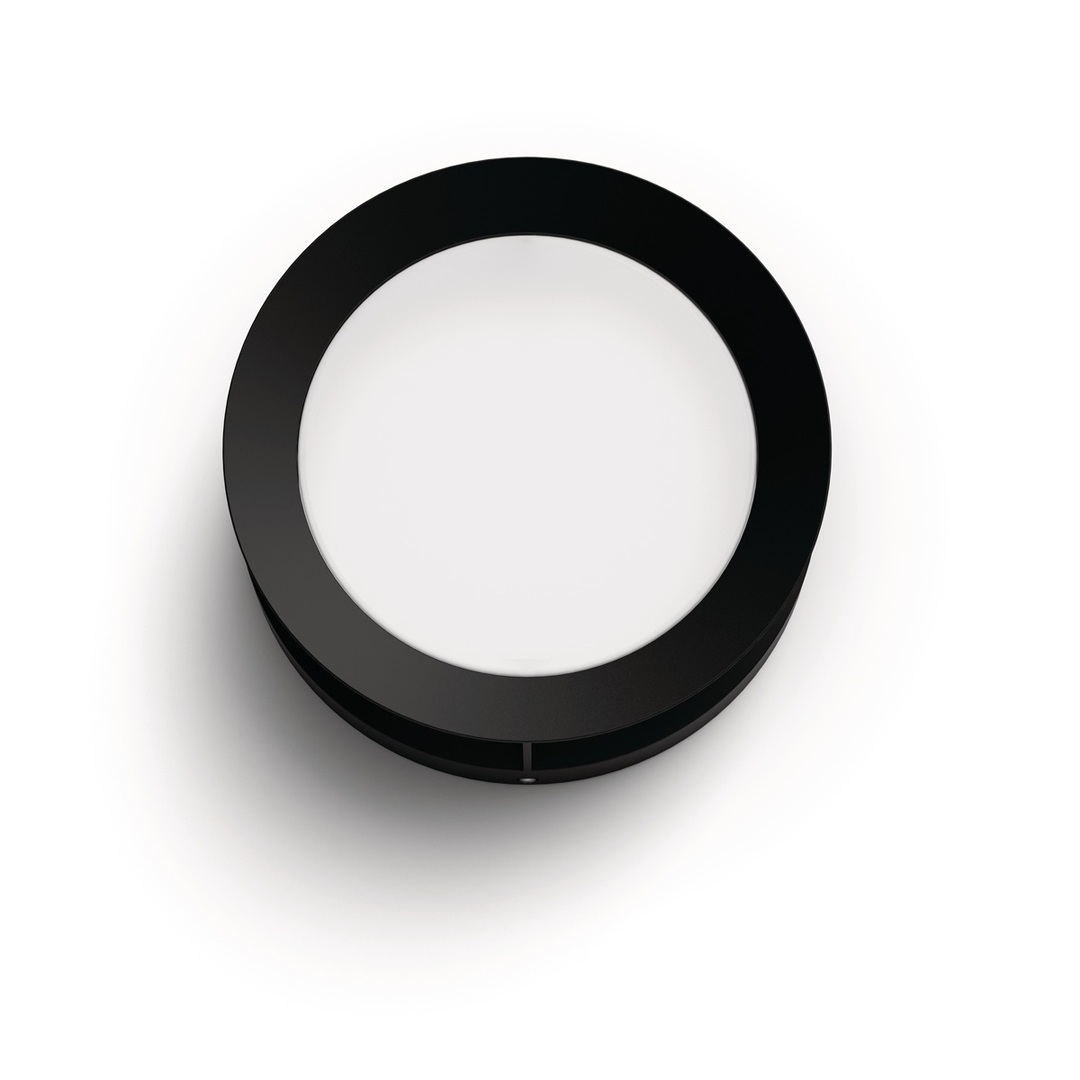 Actea vegglj/loftljó úti sv, IP44, innb LED