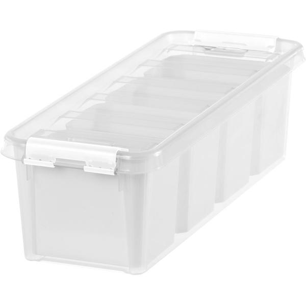 Plastbox Classic 3,5 l, hvít m. 4 boxum