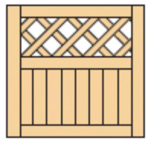 SKJÓLV MADRID BEINN 90X90CM M/KLAUSTRU