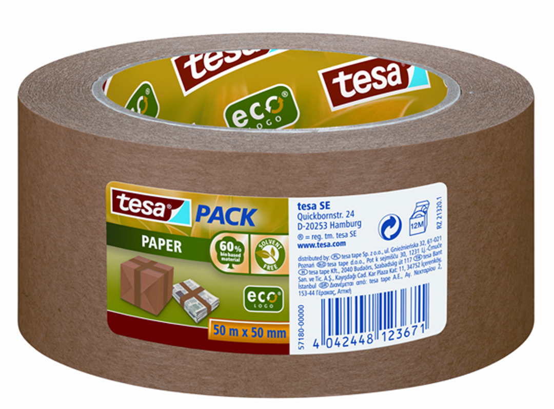 Límband pökkun ECO pappír 50mm 66m