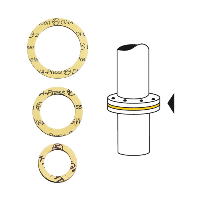 Pakkning 1/2" (13x18) OHA-Press