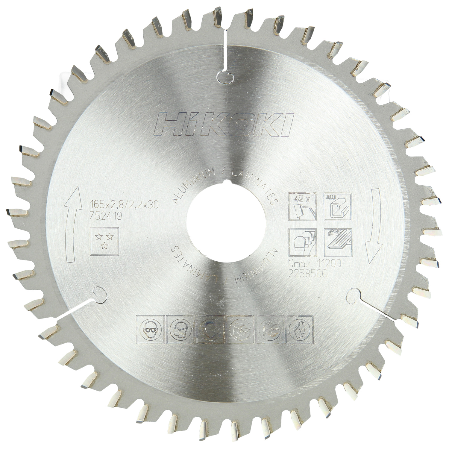 HJÓLSAGARBLAÐ 165MM ÁL